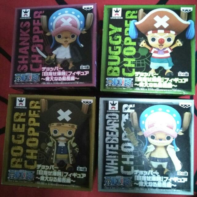 Banpresto One Piece Pirates To Aim Tony Tony Chopper Cosplay Figures Entertainment J Pop On Carousell
