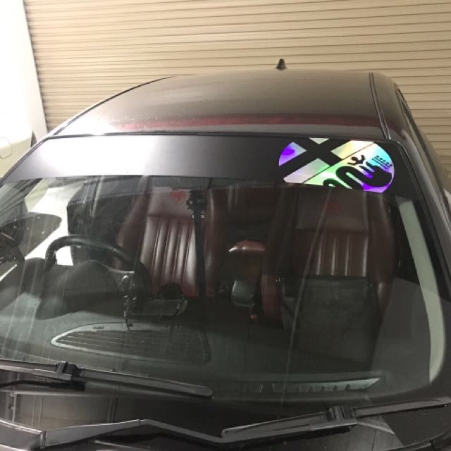 Car Sunshade Sticker Car Accessories On Carousell