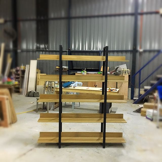 Designated Industrial Display Shelf, Furniture & Home Living, Furniture ...