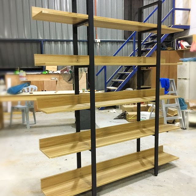 Designated Industrial Display Shelf, Furniture & Home Living, Furniture ...