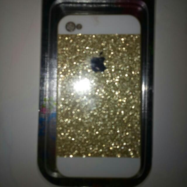 Iphone 4 Glitter Gold Case (Category: Cases & Sleeves) located in Quezon City. Submitted by smilebabymitch (Listing ID 105096203, Image 1). Description: .