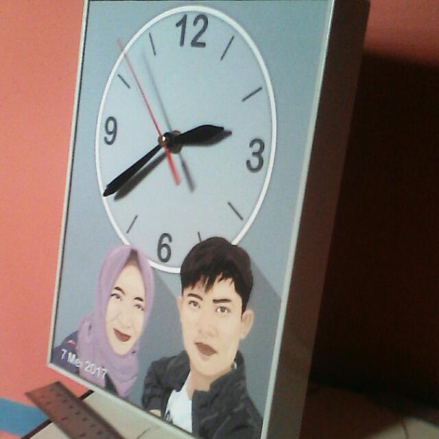 Jam Dinding Vektor Perabotan Rumah Di Carousell