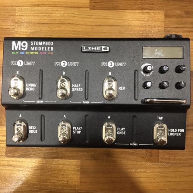 Line 6 M9 Pedal Multi Effects, Hobbies & Toys, Music & Media, Music