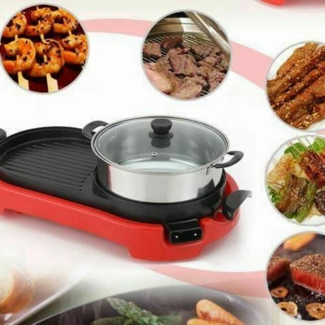 Magic Bullet Steamboat Grill Kitchen Liances On Carou Photo