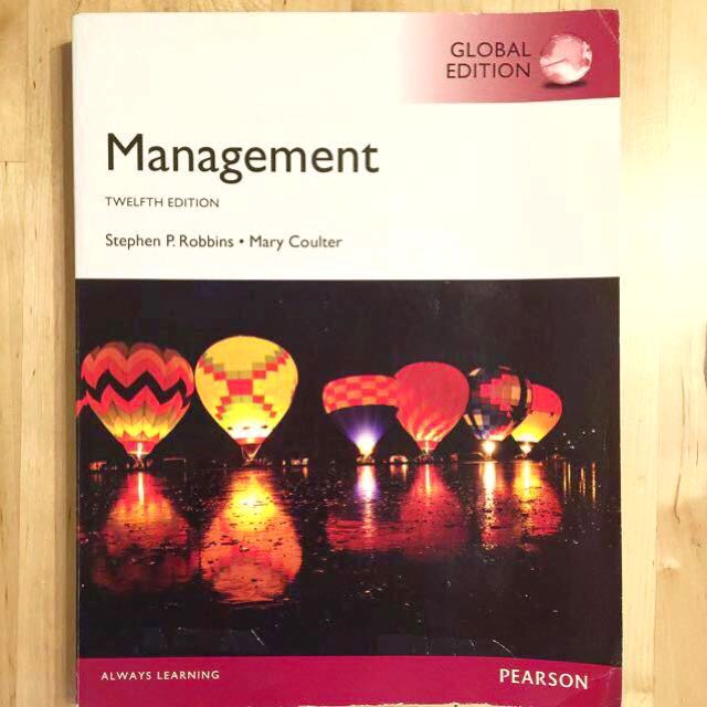 Management Robbins Coulter 12edn Person Textbooks On Carousell