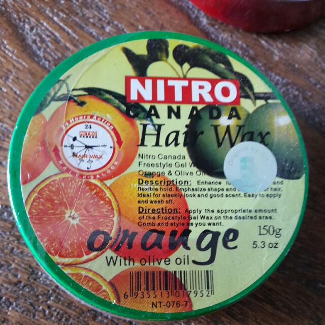 Nitro Hair Wax 150g Men S Fashion Accessories On Carousell