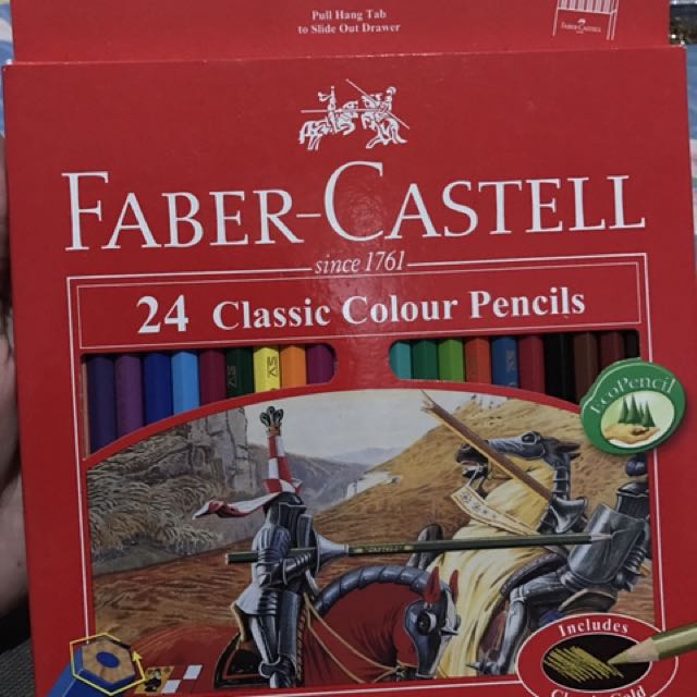Pensil Warna Faber Castle 24set Asli Books Stationery