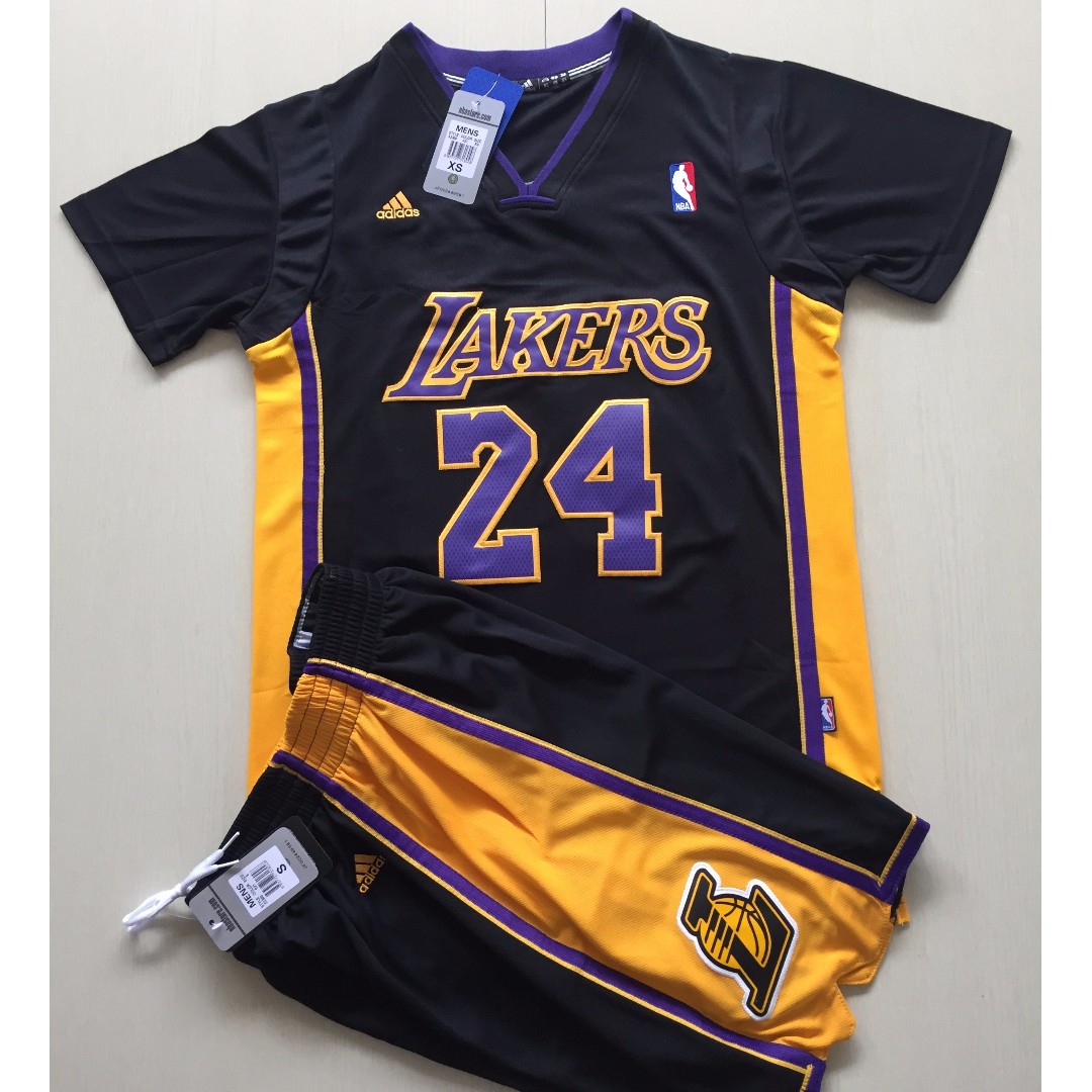 lakers jersey with sleeves