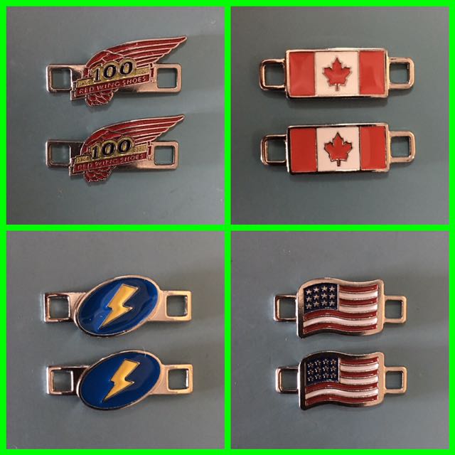 REDWING / lace keeper 100th anniversary USA Flags Shoes Boot Lace