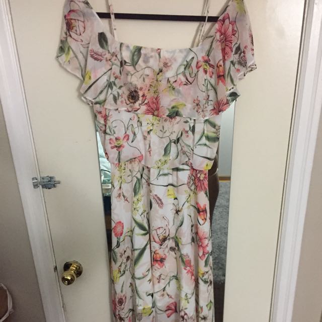 floral maxi dress canada