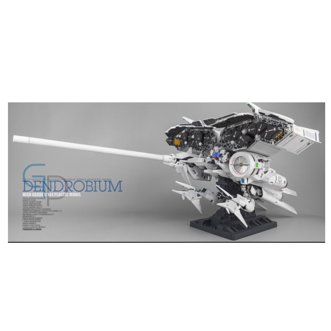 RX78 GP03 Gundam GP03 Dendrobium (HGUC) (Gundam Model Kits) BAN DAI