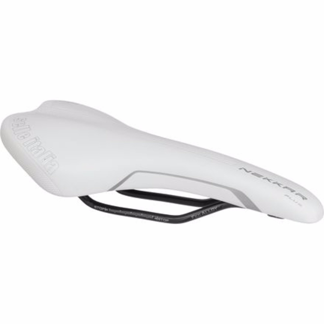 Selle Italia Nekkar Plus Saddle (White), Sports Equipment, Bicycles \u0026  Parts, Bicycles on Carousell