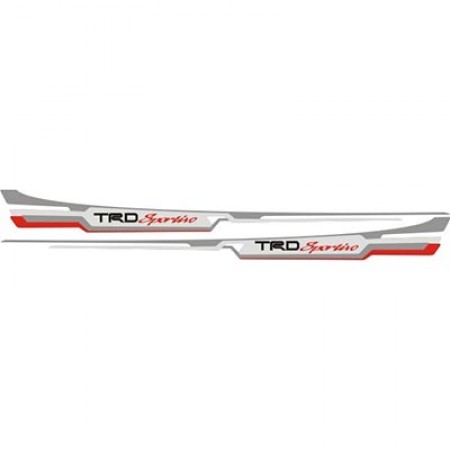 Stiker Mobil Sticker Mobil Body Samping New Yaris Trd Sportivo Abu