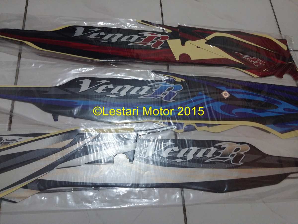 Striping Lis Stiker Motor Vega R New Kw SuperPilih Warna