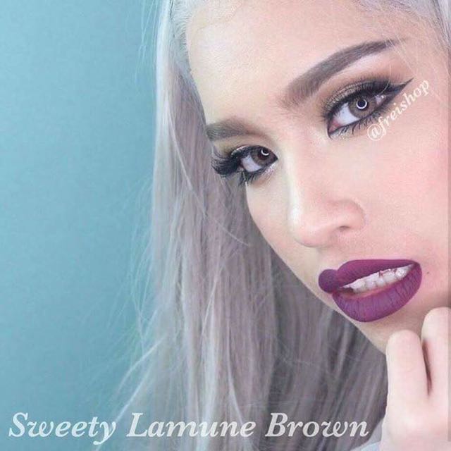 Get Wallpaper Sweety Plus Lamune Brown Lenses Health Beauty Perfumes Nail Free HD