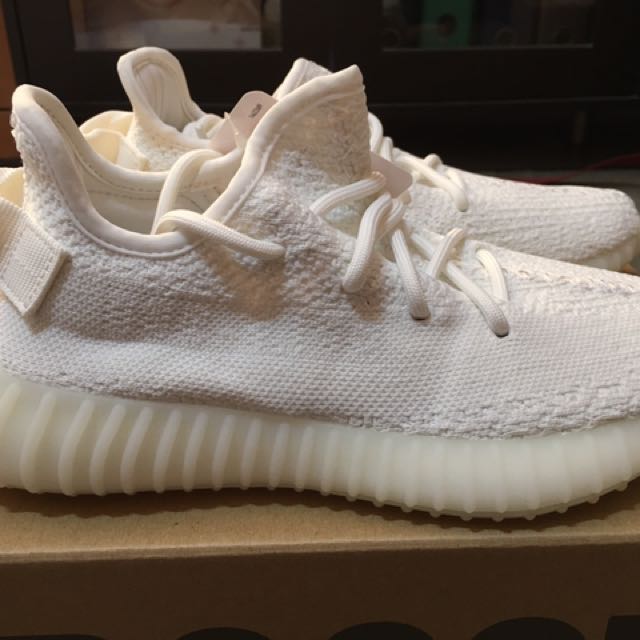 US 5.5 Yeezy Boost 350 V2 Cream White Women s Fashion Footwear Sneakers on Carousell