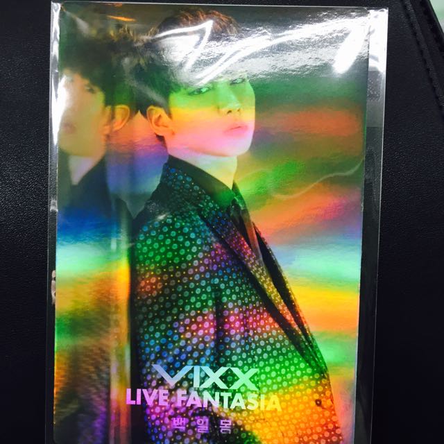 Vixx Day Dream Hologram Postcard Hyuk Full Body Or Half Body Entertainment K Wave On Carousell