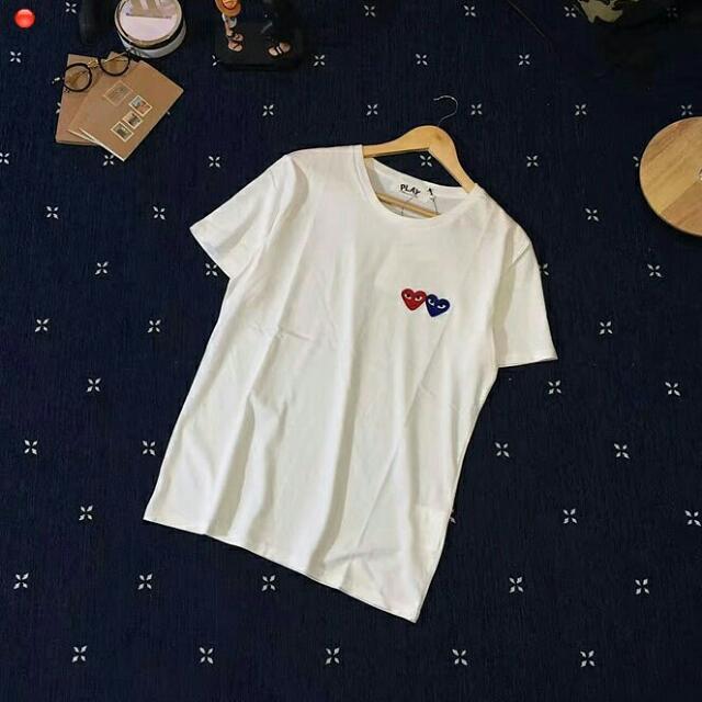 cdg love t shirt