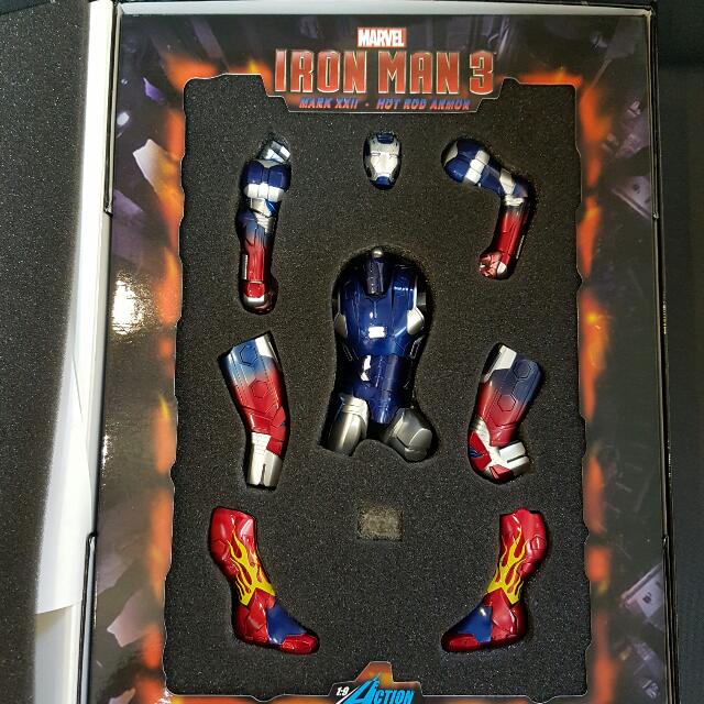 Iron Man 3 Mark XXII hot rod armor, Hobbies & Toys, Toys & Games on ...