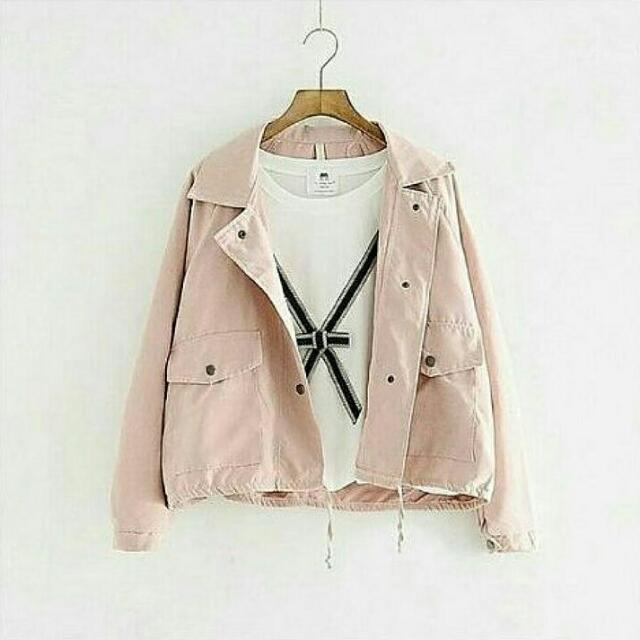 70 Model Jaket Kanvas Wanita Gratis Terbaru