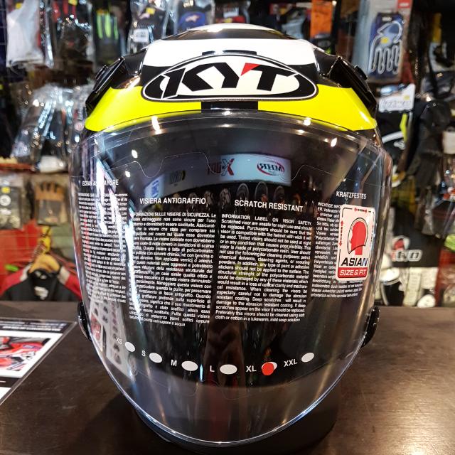 Helm kyt half face venom on sale