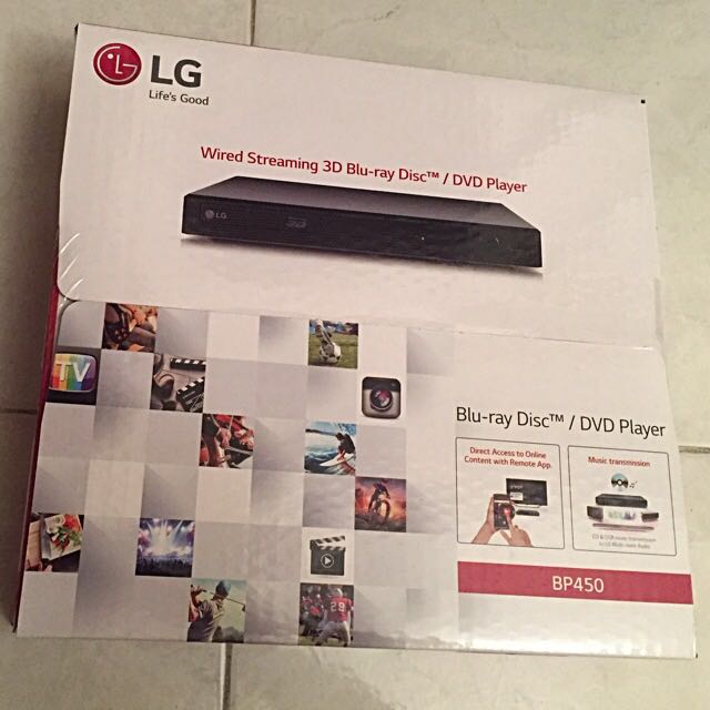 LG Blue-Ray DVD Player, TV & Home Appliances, TV & Entertainment ...