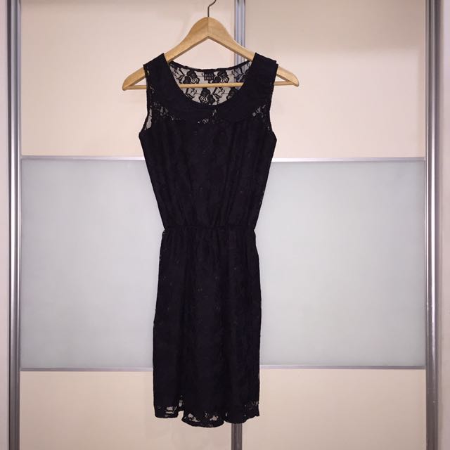 Miss Emily Black Lace Dress, Women's Fashion, Dresses & Sets, Dresses ...