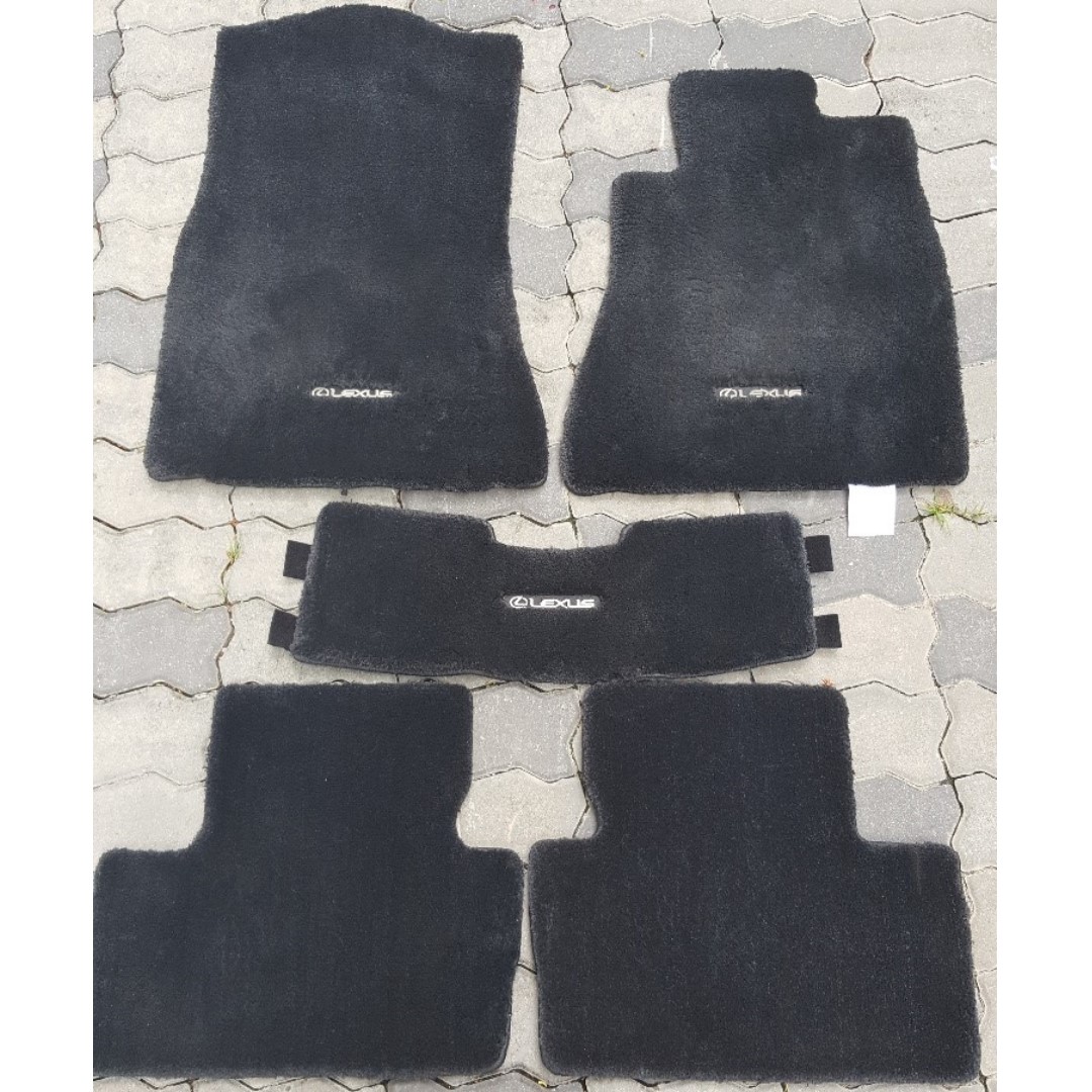 Original Lexus Toyota Plush Premium Car Mats Car Accessories On