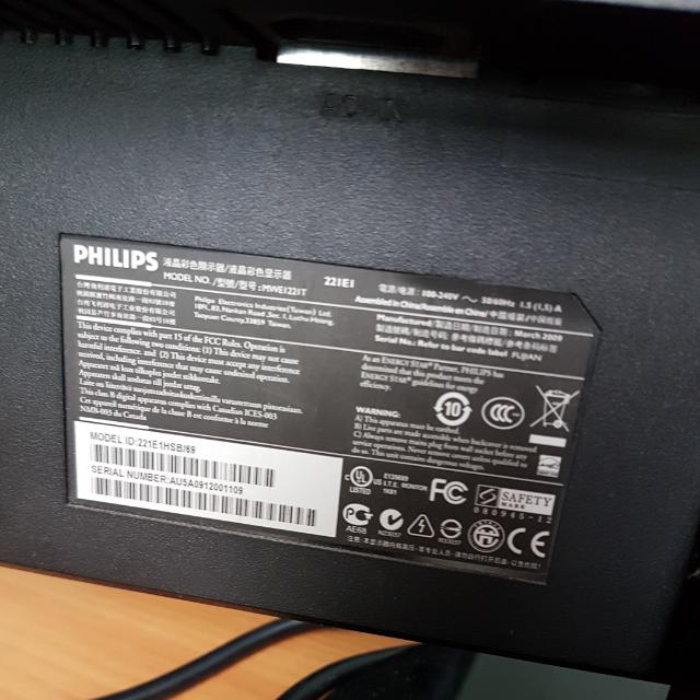 Philips Monitor 221E1, Computers \u0026 Tech 