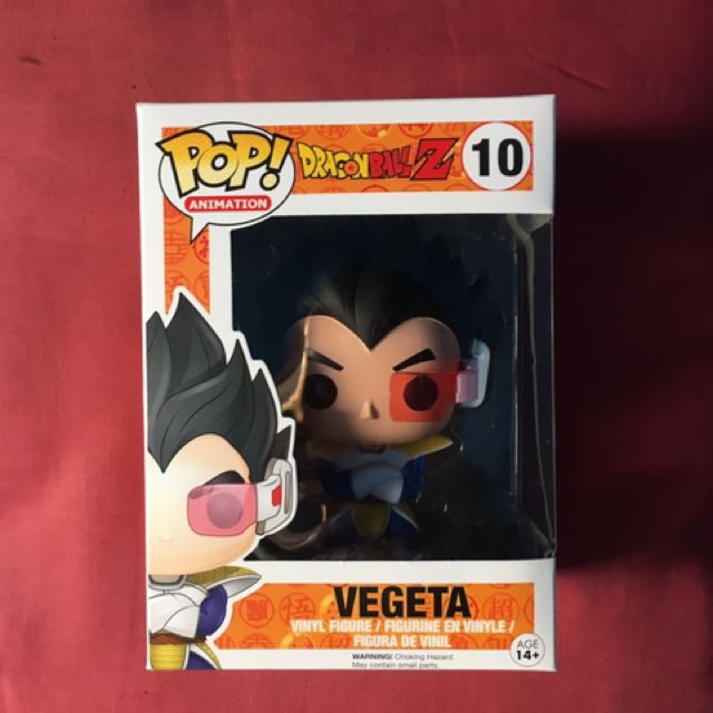 Pop Vinyl Dragon Ball Z Vegeta Plus Free Sticker Kit J Pop On Carousell
