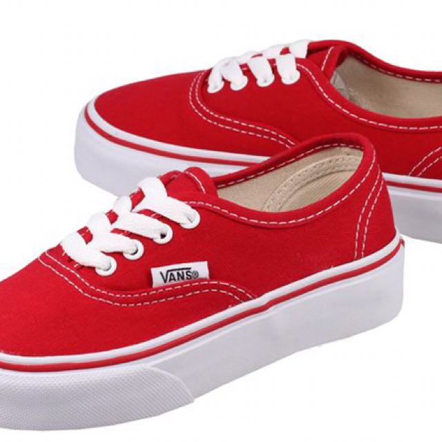 Red Vans Shoe / Sneakers Kids 