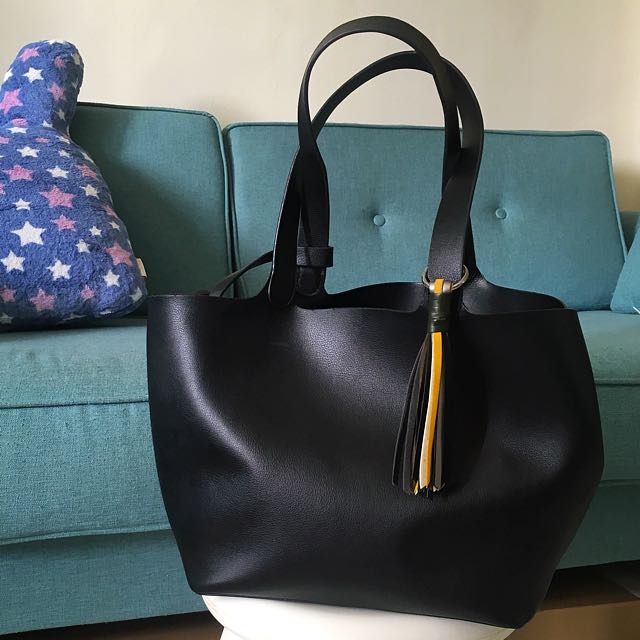 Pre-loved Zara Basic Tote Bag, Women's 