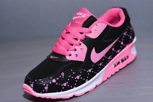 Sepatu Nike Airmax T90 Love Edition Hitam Pink Sneakers Wanita Olshop Fashion Olshop Wanita Di Carousell