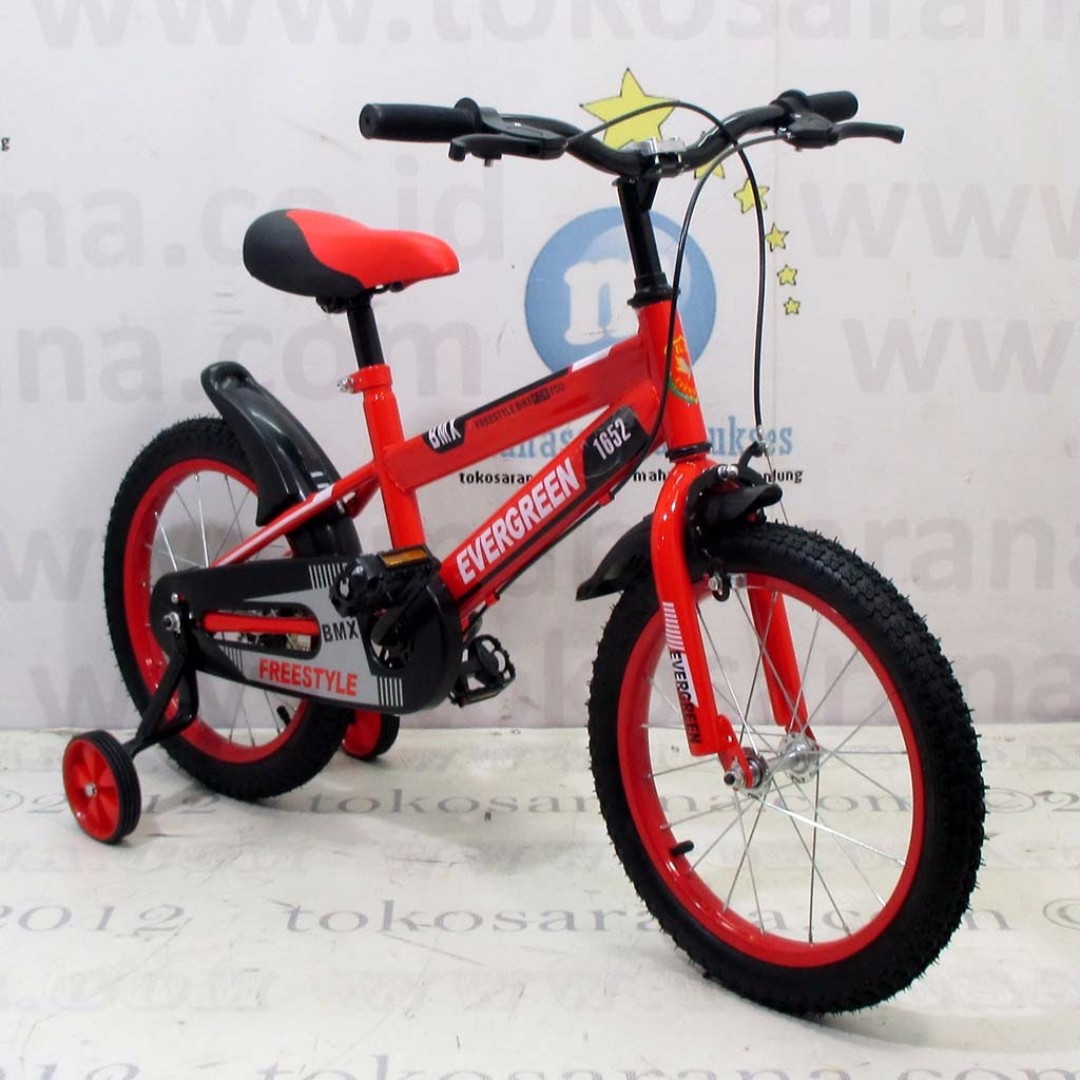 16in Evergreen EG1652 BMX Sepeda  Anak  Laki Laki  Usia 4 7  