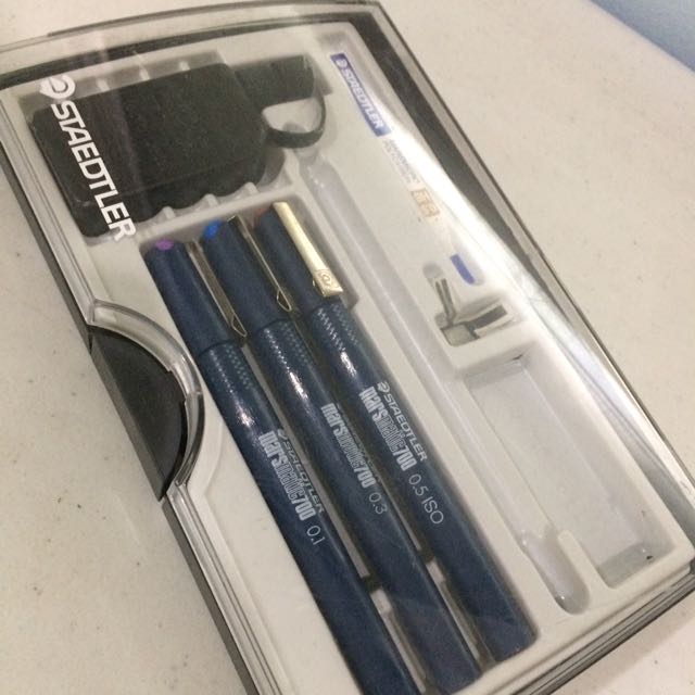 Staedtler Tech Pen Set, Everything Else, Others on Carousell
