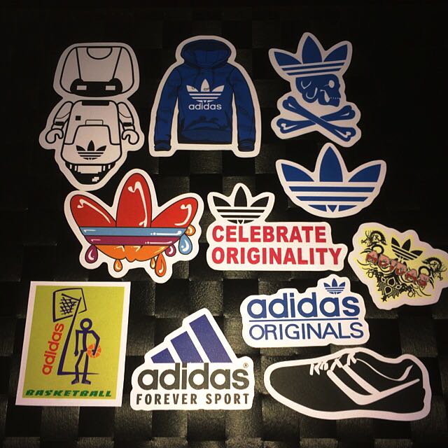 adidas stickers