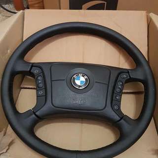 brand new bmw leather steering wheel with airbag