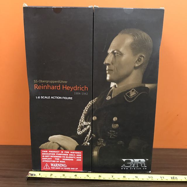 3R (DID) Reinhard Heydrich 1904-1942 Item No. GM605 1/6 Scale Action ...