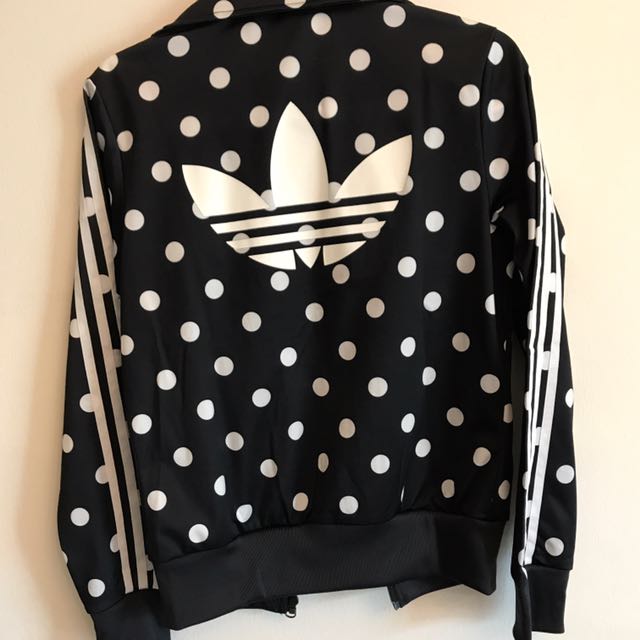 Adidas polka dot jacket sale