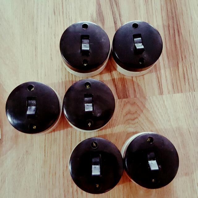 Bakelite Switches, TV & Home Appliances, Electrical, Adaptors & Sockets ...