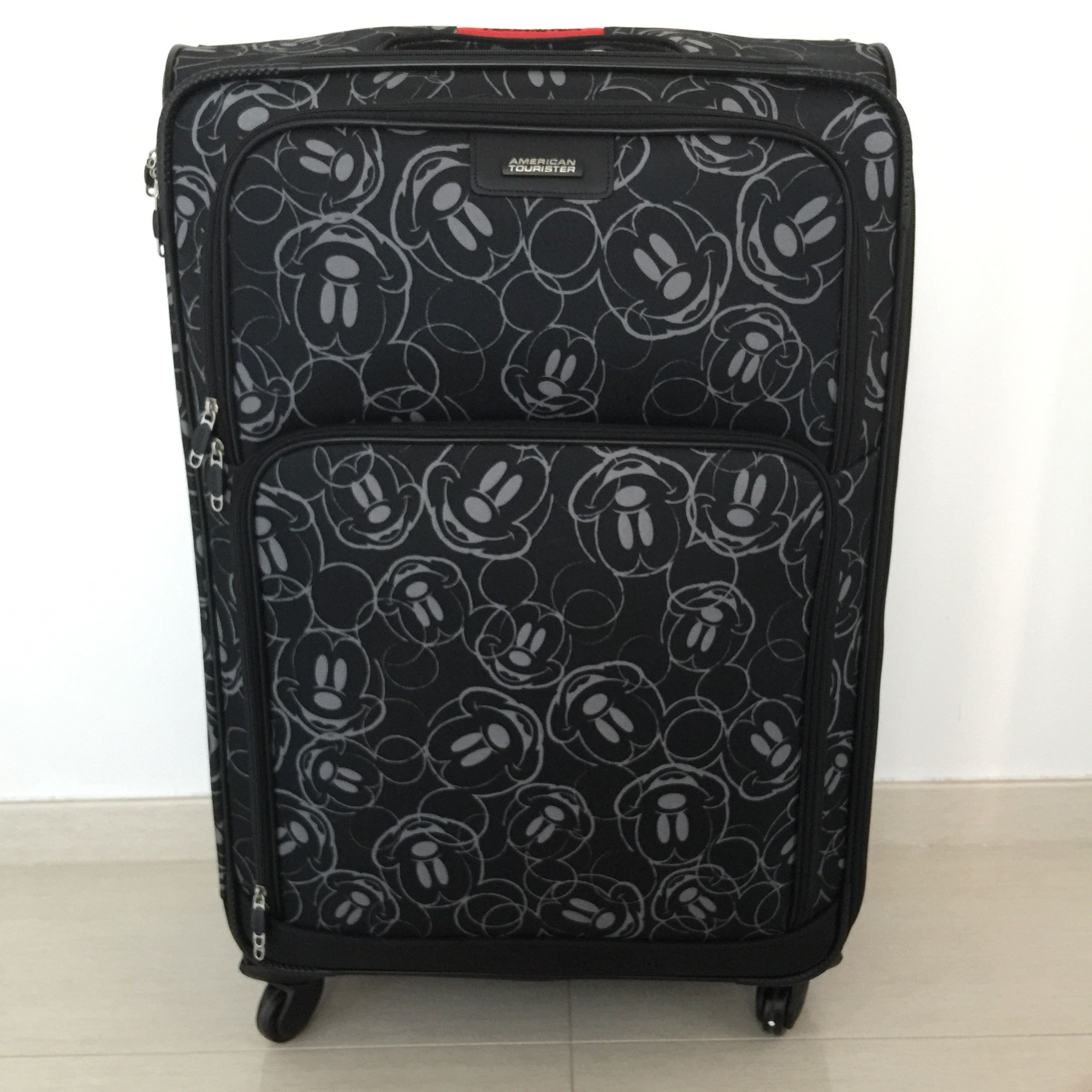 american tourister mickey mouse suitcase