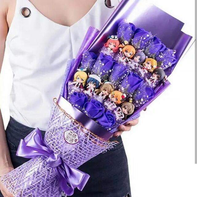 bouquets of figurine   flower lovelive