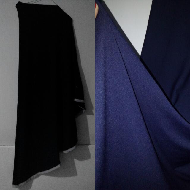 Khimar Jumbo Bahan Bubblepop Womens Fashion Muslim Fashion On