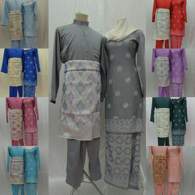 Kurung Songket Bunga Tabur Women S Fashion Muslimah Fashion On Carousell