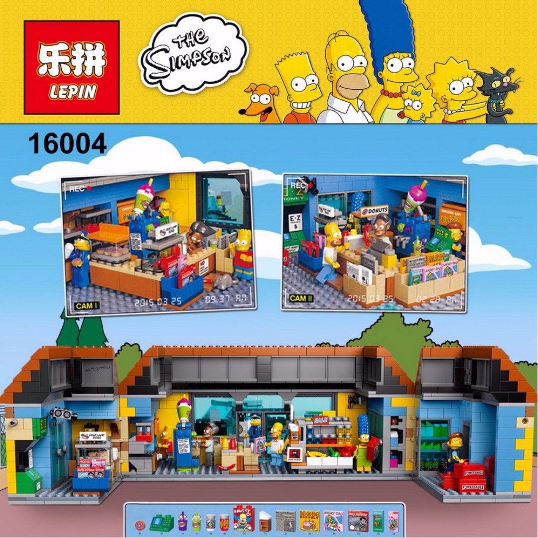  LEGO Simpsons 71016 The Kwik-E-Mart Building Kit