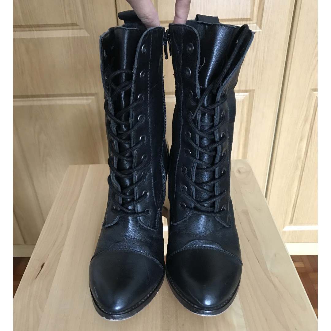 mia leather boots
