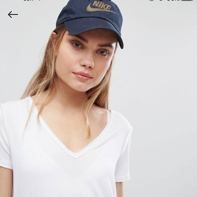 nike metal swoosh h86 cap