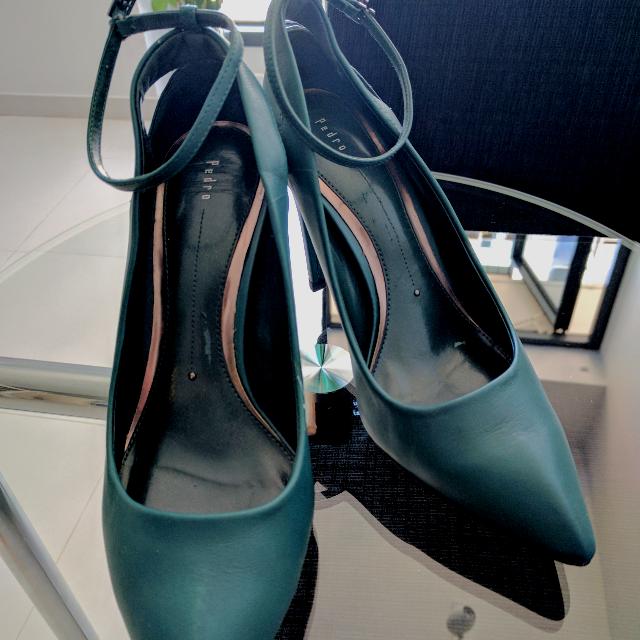 Dark green stilettos new arrivals