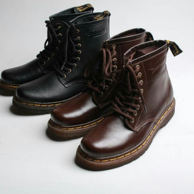 Sepatu Kulit Boots Boston Exodus, Men's Fashion, Men's Footwear ...