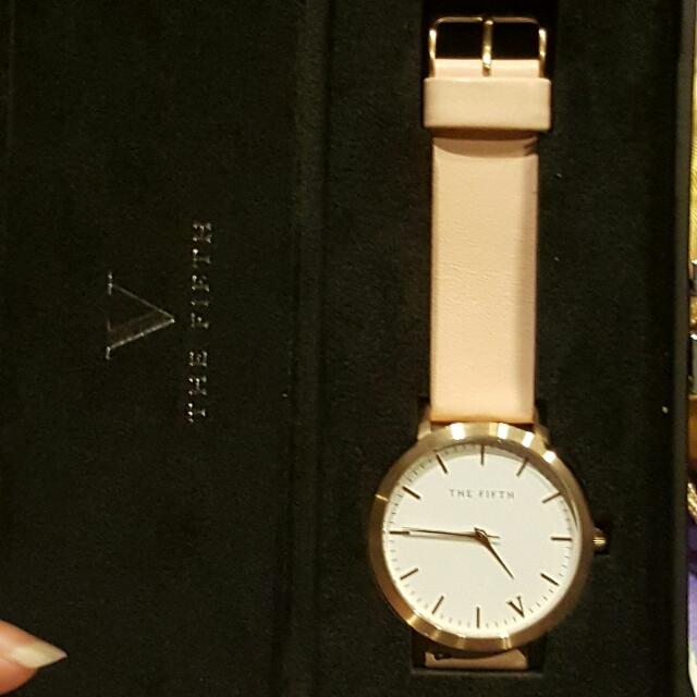 GENUINE The Fifth Watch Rose Gold Mobile Phones Gadgets Wearables Smart Watches on Carousell